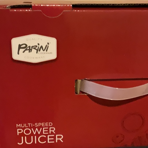 parini Kitchen Power Juicer Multi Speed New Never Used Still In Box